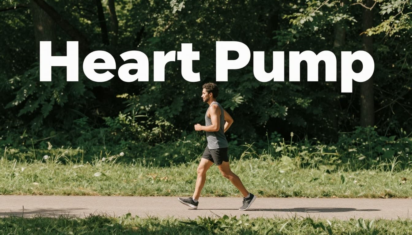 Person briskly walking outdoors on a sunny path, representing an easy way to build aerobic minutes into daily life